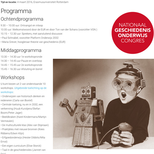 Nationale Onderwijs Geschiedenis Congres