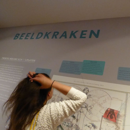 Werk 'Beeldkraken (in de klas)': De Kunsthal