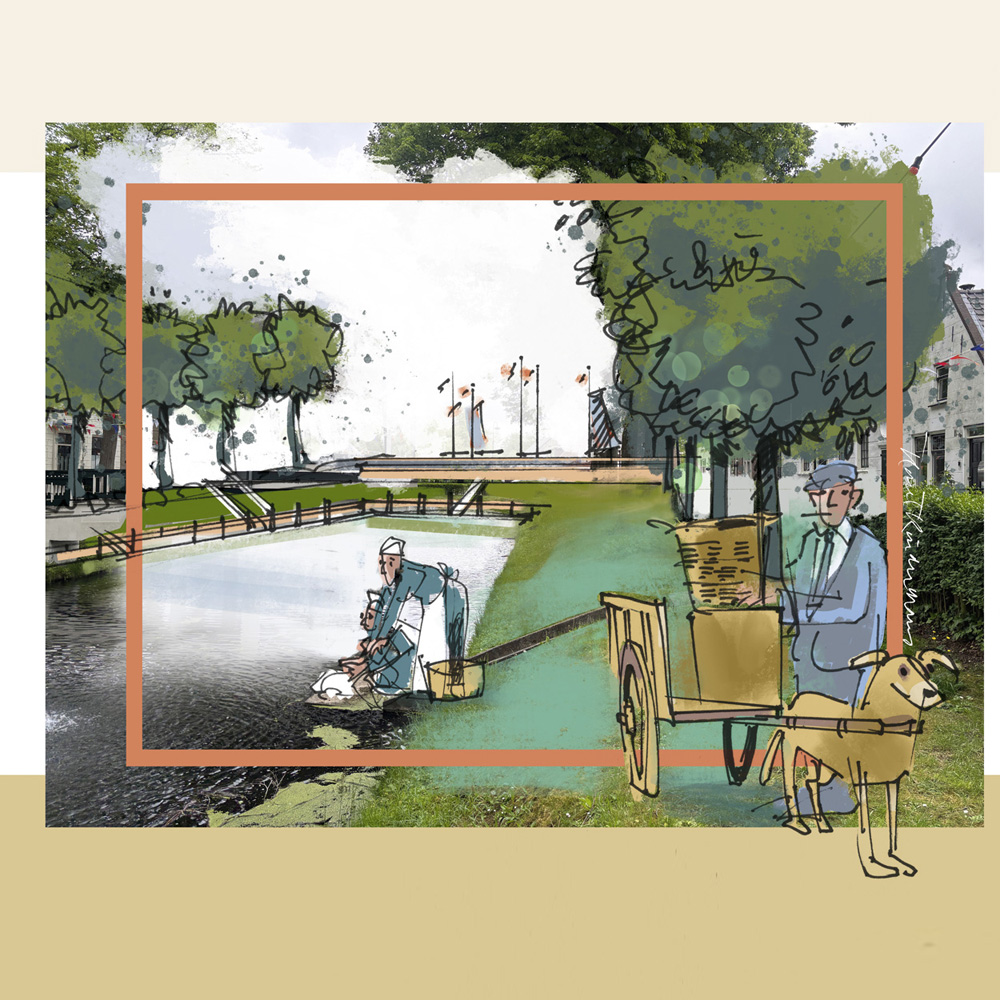 Werk 'Haventjes van Nissewaard': De boen haven van Abbenbroek