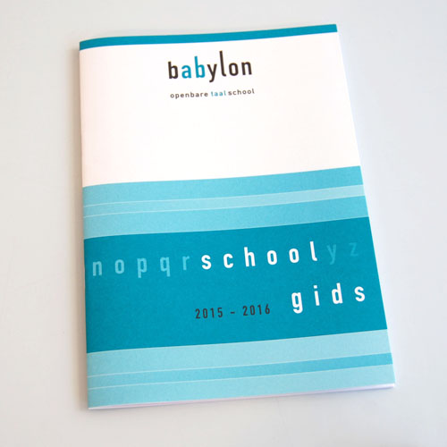 Werk 'Babylon Taalschool': Schoolgids