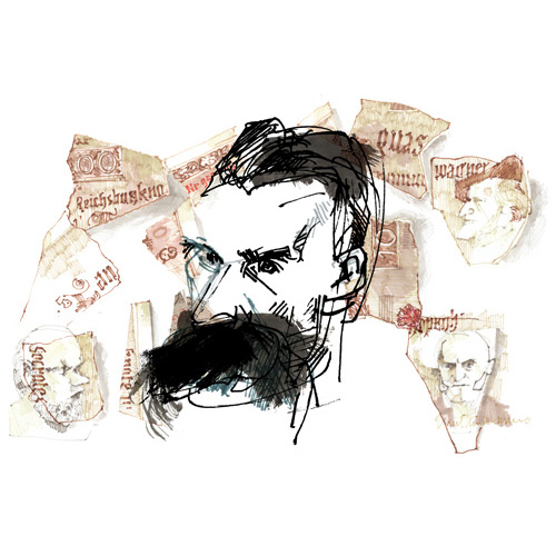 Werk 'Volkskrant': Friedrich Nietzsche