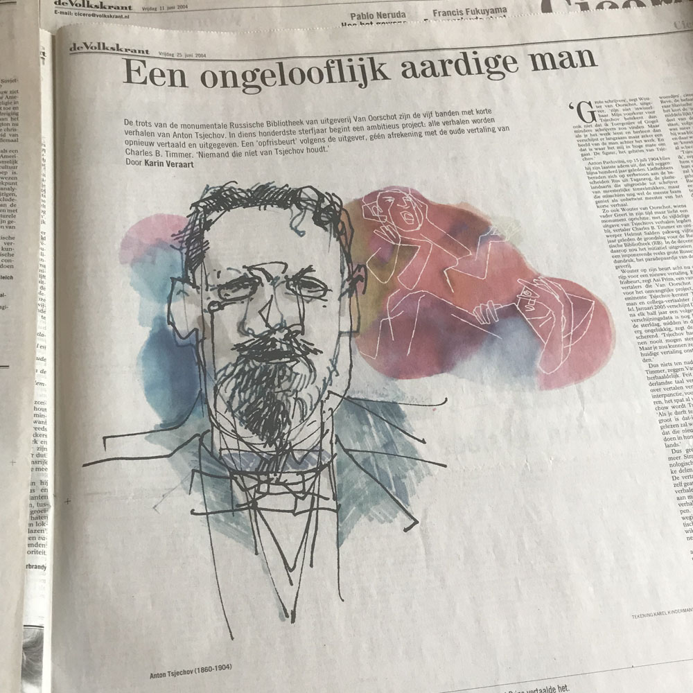 Werk 'Volkskrant': Anton Tjechof