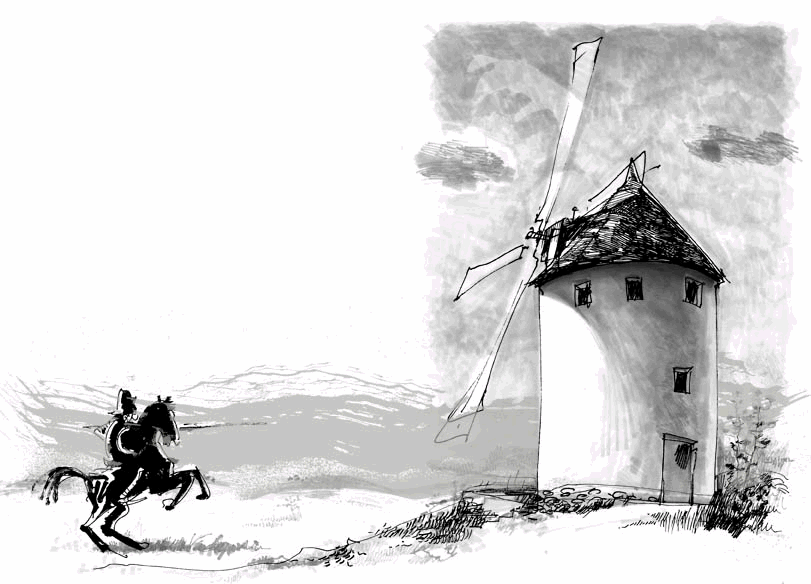 Werk 'Don Quichot': Illustraties voor Don Quichot