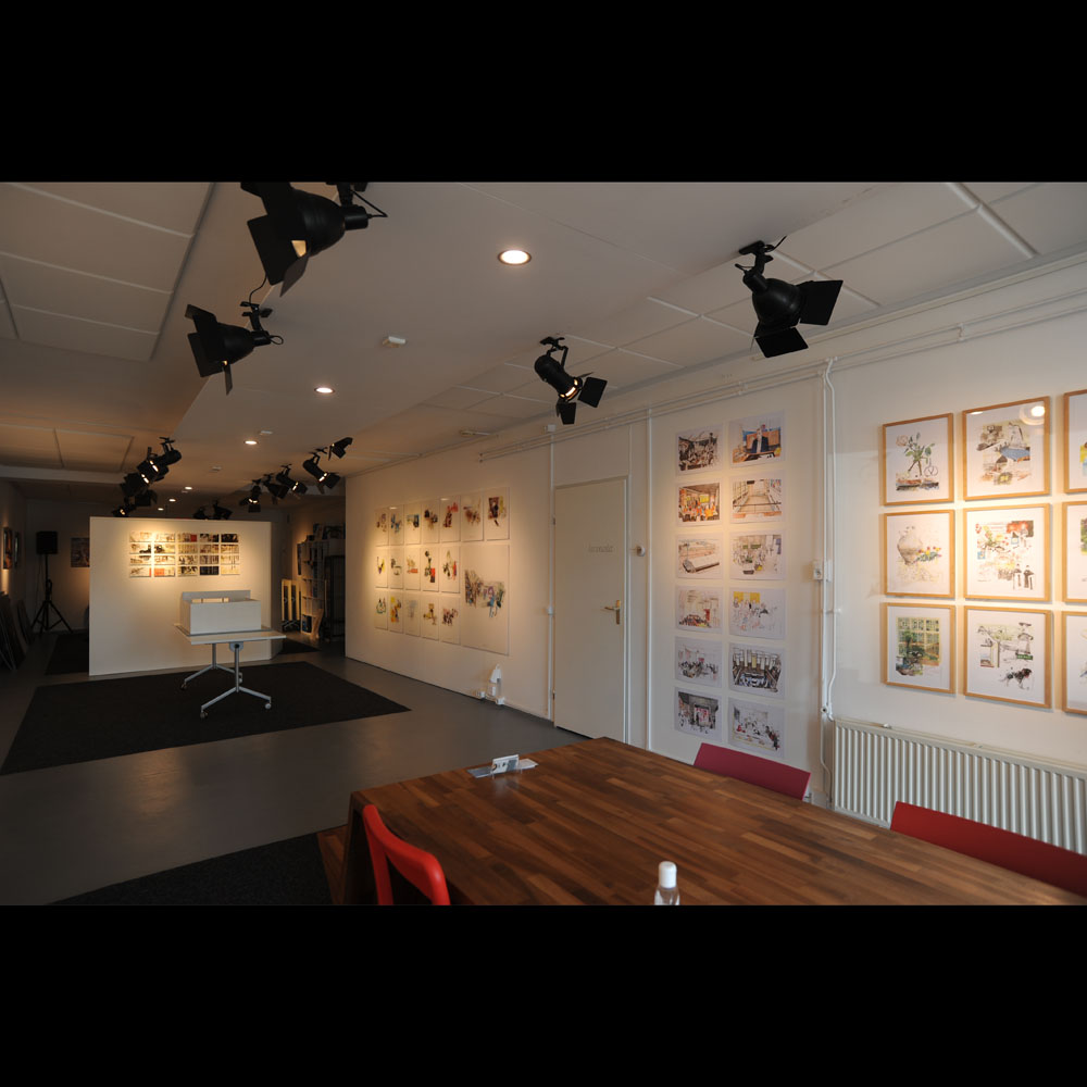 Werk 'galerieWind – Vertellend tekenaar': Expositie in galerieWind