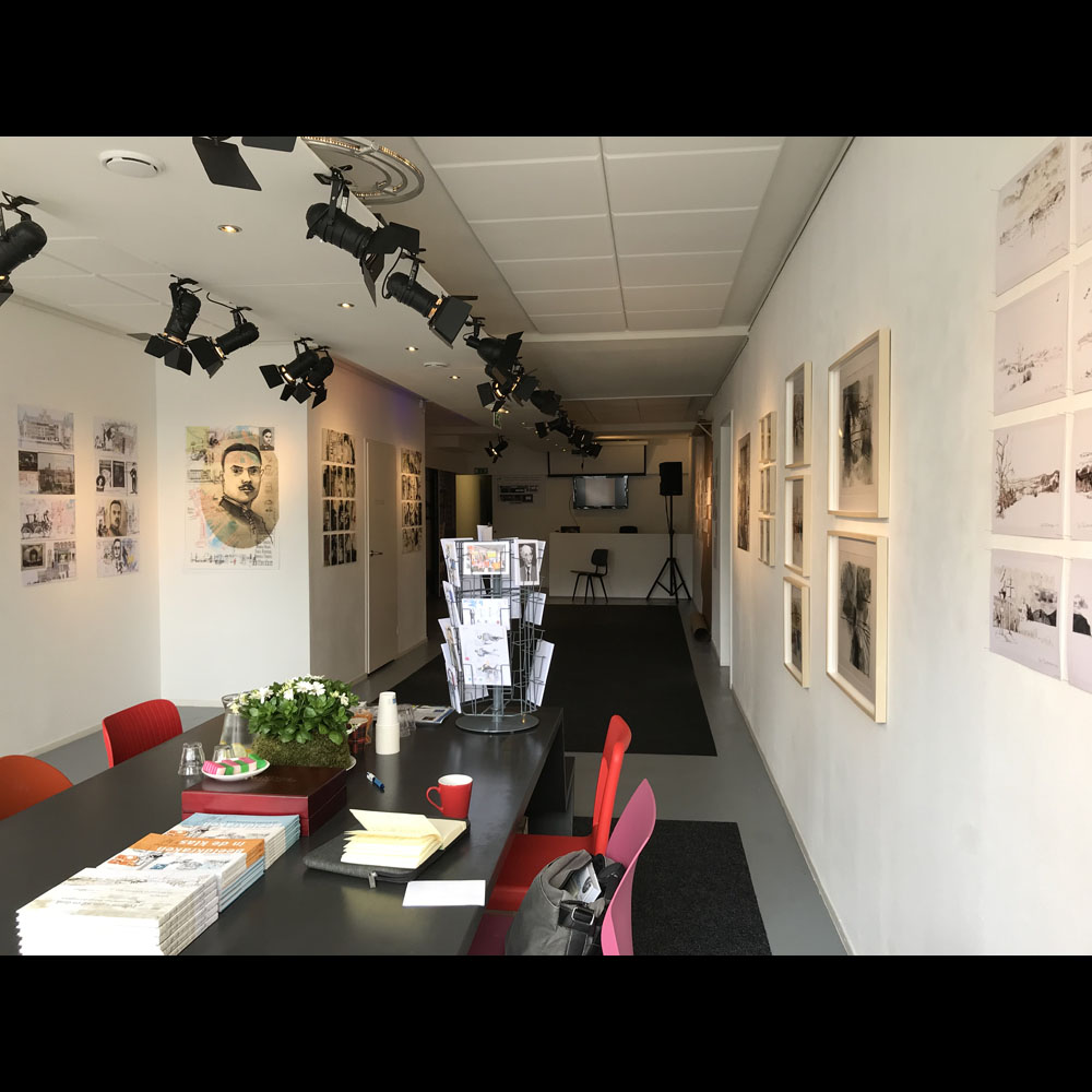 Werk 'galerieWind – Vertellend tekenaar': Expositie in galerieWind